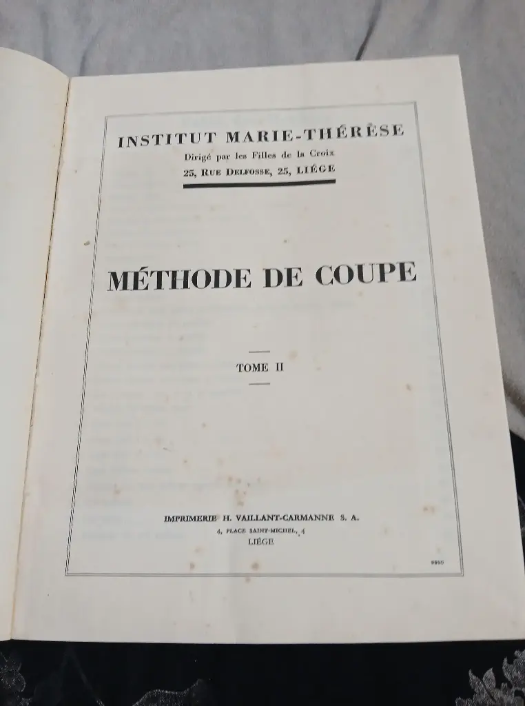 Méthode de coupe 