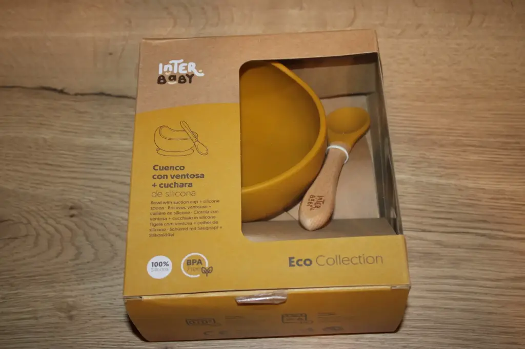 Bol à ventouse en silicone + Cuillère