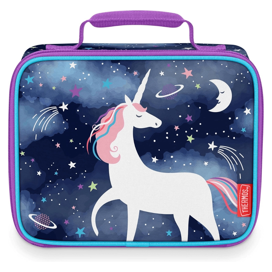 Boîte à déjeuner souple THERMOS Space Unicorn avec doublure Flex-A-Guard