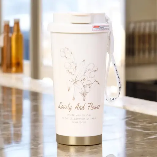 [BD28WZ1] TASSE THERMIQUE avec poignée et bec verseur
