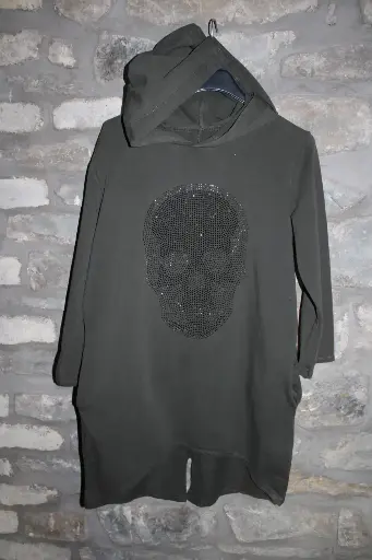 [CL3] Pull long à capuche 