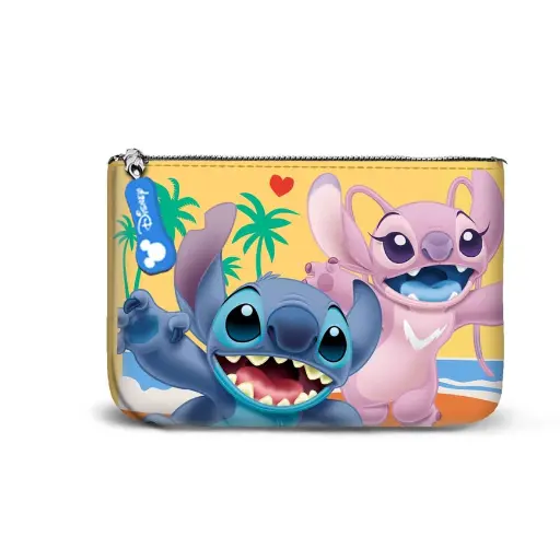 [08531] Petit Porte-monnaie Carré Disney Lilo et Stitch Ocean