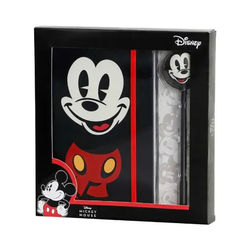 [06749] Coffret Cadeau avec Journal et Stylo Mickey Mouse