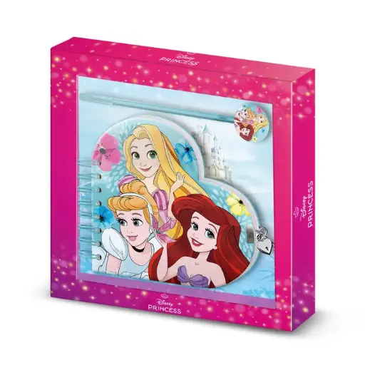 [07709] Coffret Cadeaux avec journal & Stylo Princesses 